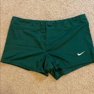 Green Nike Performance Game Spandex Size M